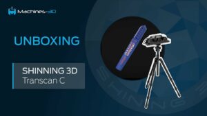 Unboxing et première impression sur le Transcan C de chez Machines-3D